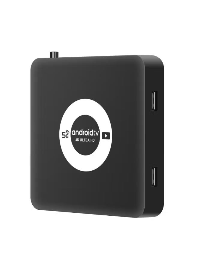 4K Android TV Box 2nd Generation Smart Media Streaming Device with Voice Control Remote, High-Speed Dual-Band 5G WiFi, Smooth Performance, HDMI Cable Included – Black - Image 2